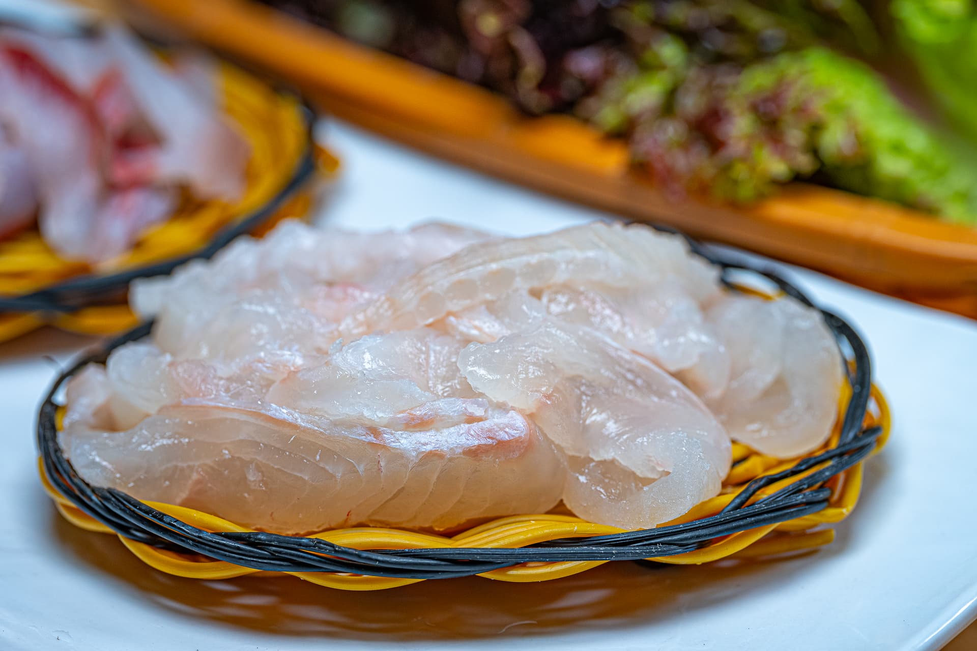Jangssi Haenyeo-jip Bada Hana course: a tidy 2-person set built around flatfish and assorted seafood